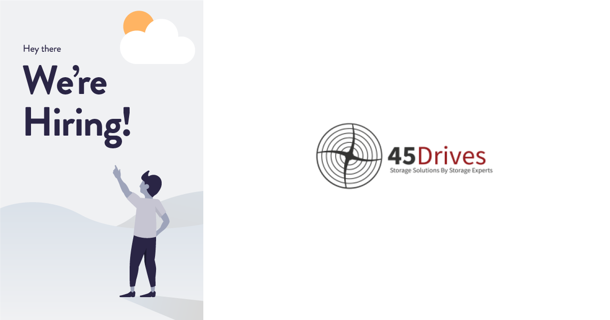 Field Applications Specialist at 45Drives